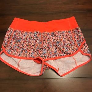 NEVER  WORN lululemon running shorts